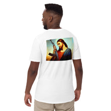Load image into Gallery viewer, AK47 Jesus Back Print Short-Sleeve Unisex T-Shirt
