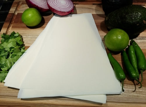 Parchment Tamale Husk 100 Pack. Three sizes to choose from.