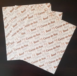 9"X10" Tamale Outer Wrappers. Packs of 25. Five  styles to choose from.