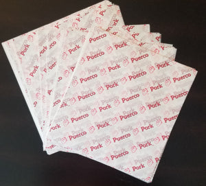 9"X10" Tamale Outer Wrappers. Packs of 25. Five  styles to choose from.