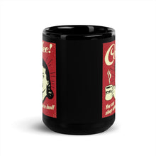 Load image into Gallery viewer, Sleep When You are Dead Black Glossy Mug