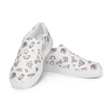 Load image into Gallery viewer, Mexico Themed Men’s slip-on canvas shoes