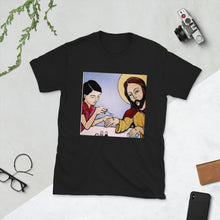 Load image into Gallery viewer, Jesus Getting Nails Done Short-Sleeve Unisex T-Shirt