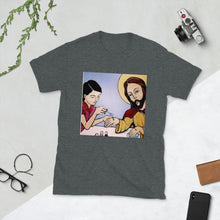 Load image into Gallery viewer, Jesus Getting Nails Done Short-Sleeve Unisex T-Shirt