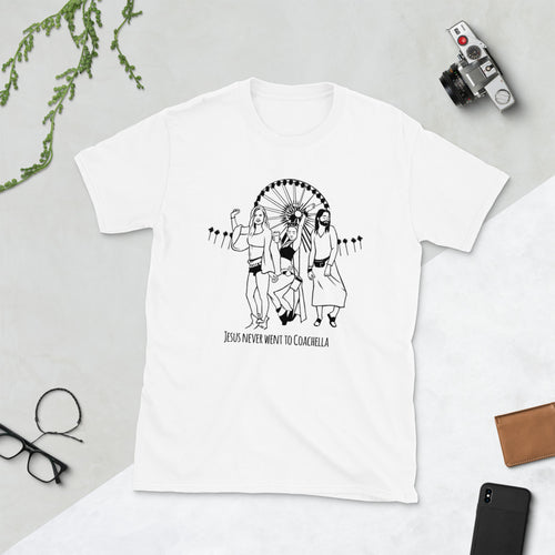 Jesus Coachella Short-Sleeve Unisex T-Shirt