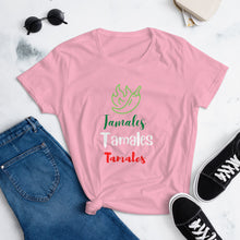 Load image into Gallery viewer, Tamale Tamale Tamale Women&#39;s short sleeve t-shirt