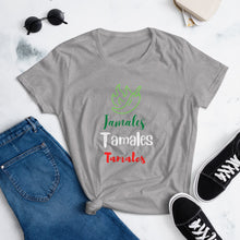 Load image into Gallery viewer, Tamale Tamale Tamale Women&#39;s short sleeve t-shirt
