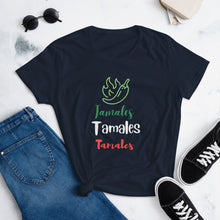 Load image into Gallery viewer, Tamale Tamale Tamale Women&#39;s short sleeve t-shirt